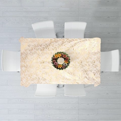 Grupa Orion Sp. z o.o. Obrus świąteczny plamoodporny 220x150 cm
