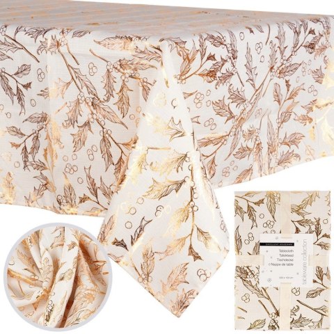 Grupa Orion Sp. z o.o. Obrus świąteczny plamoodporny 220x150 cm