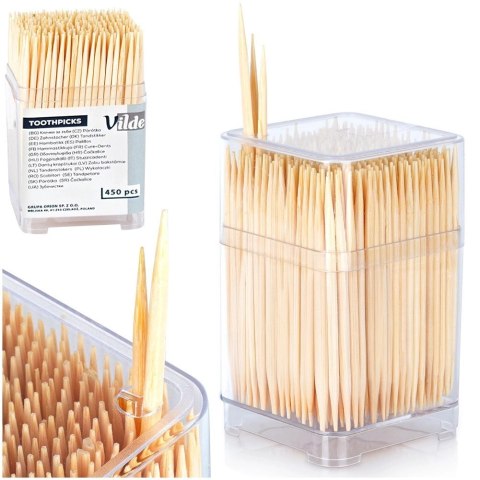 Grupa Orion Sp. z o.o. Wykałaczki bambusowe 6,5 cm 450 szt.