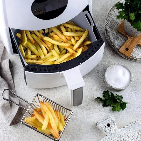 HIT Trading B.V. Wkład do Frytkownicy Air Fryer 1 szt. HIT Silikonowy Szary Kwadratowy 22 cm