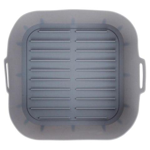 HIT Trading B.V. Wkład do Frytkownicy Air Fryer 1 szt. HIT Silikonowy Szary Kwadratowy 22 cm