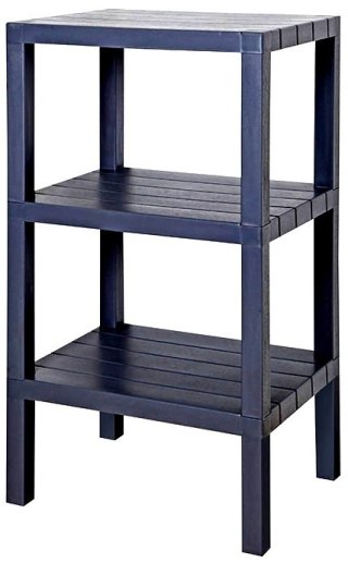 MODUŁ Decobella 3 półki ANTRACYT/ 38x29x74/