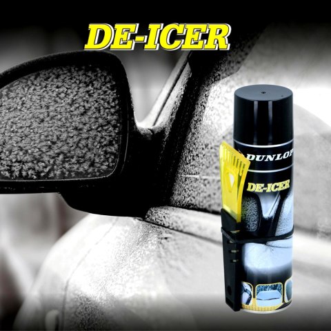 ODMRAŻACZ I SKROBACZKA DO SZYB DUNLOP 600ML