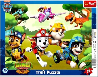 PUZZLE 25EL TREFL WYCZYNOWE TRIKI PAW PATROL P16