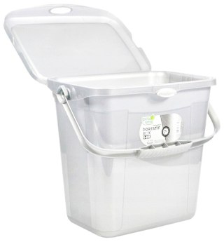 Pojemnik na proszek z/p 7 L BIAŁY */