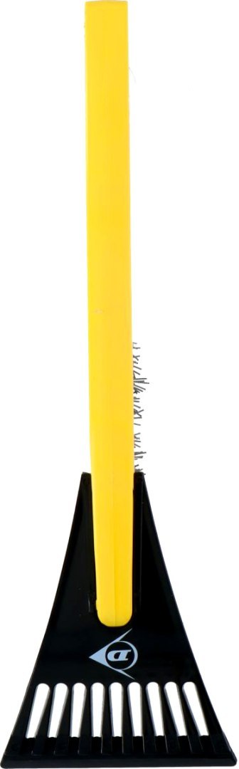 SKROBACZKA DO LODU SZCZOTKA 2W1 31CM DUNLOP ŻÓŁTA
