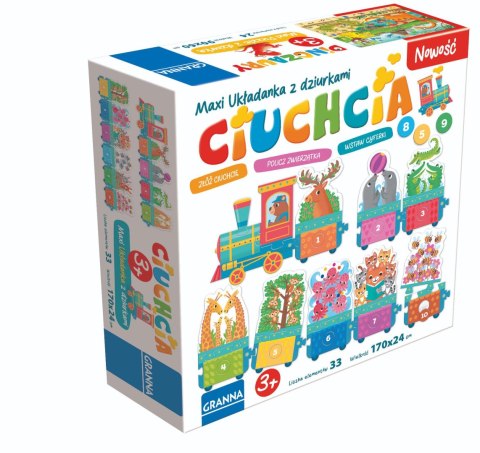 UKLADANKA EDUK CIUCHCIA 33EL PLX GRN PUD