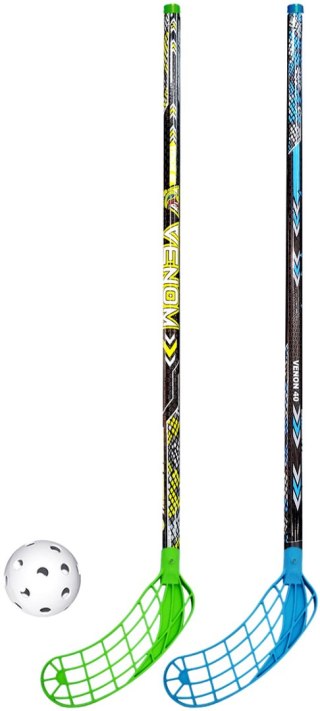 ZESTAW DO UNIHOKEJA 2 KIJE I PIŁKA