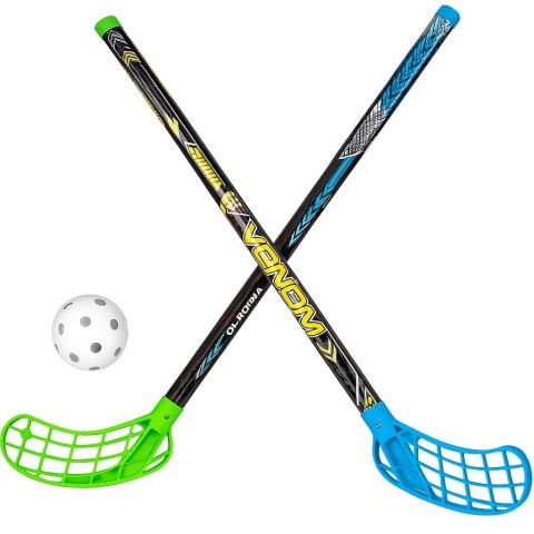 ZESTAW DO UNIHOKEJA 2 KIJE I PIŁKA