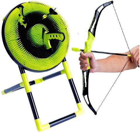 ZESTAW GIER 4W1 DART ŁUK SIEKIERKA SHURIKEN