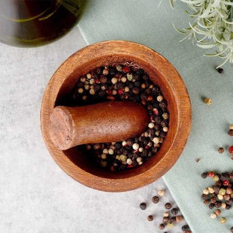 Grupa Orion Sp. z o.o. Moździerz do przypraw drewniany