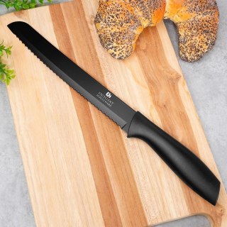 Grupa Orion Sp. z o.o. Nóż do chleba stalowy czarny 32 cm