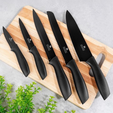 Grupa Orion Sp. z o.o. Nóż do chleba stalowy czarny 32 cm