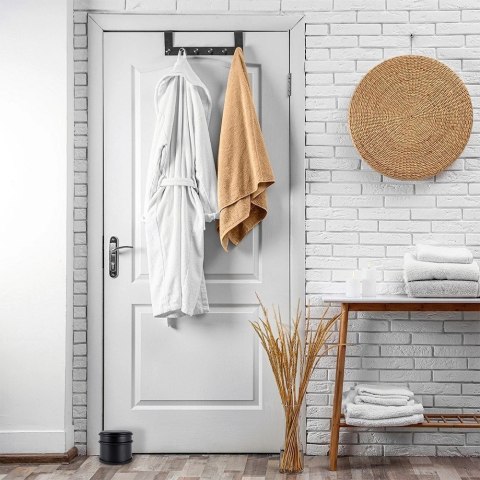 Grupa Orion Sp. z o.o. Stoper do drzwi stalowy czarny 9 cm