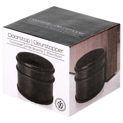 Grupa Orion Sp. z o.o. Stoper do drzwi stalowy czarny 9 cm