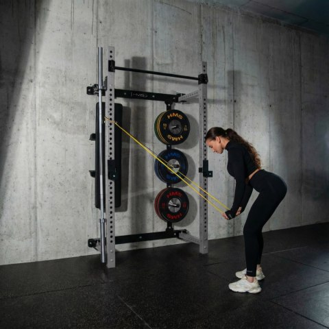 KLT34 WIELOFUNKCYJNA KLATKA TRENINGOWA SKŁADANA GREY HMS