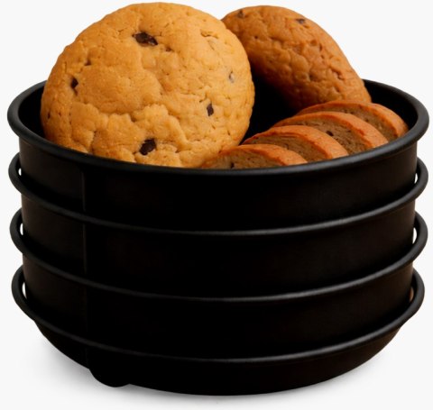 KOSZYK OKRĄGŁY CZARNY