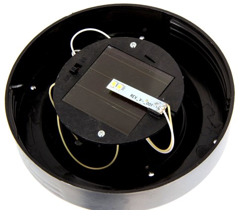 LAMPA SOLARNA KULA MLECZNA 30x62CM