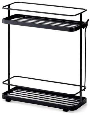 ORGANIZER STOJĄCY 2-POZIOMOWY CZARNY