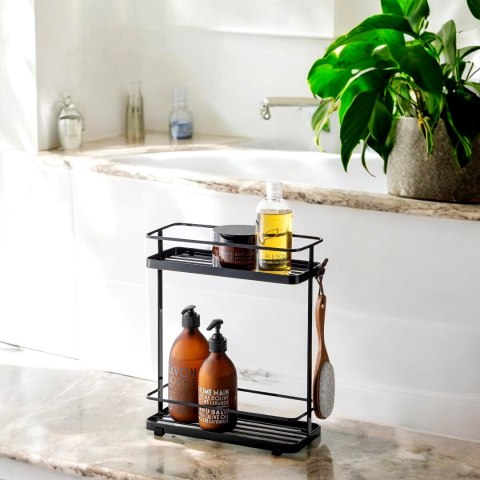 ORGANIZER STOJĄCY 2-POZIOMOWY CZARNY