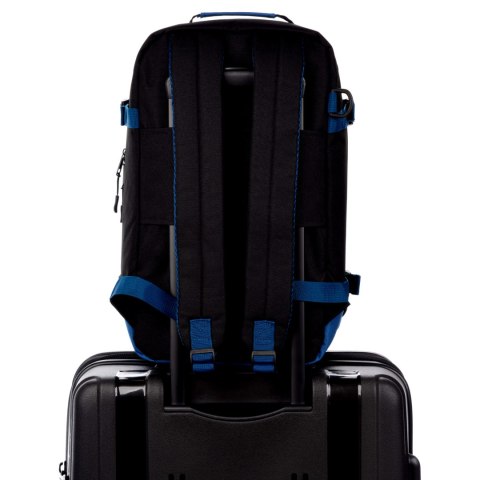 Plecak kabinowy Meteor Hermod czarny/niebieski