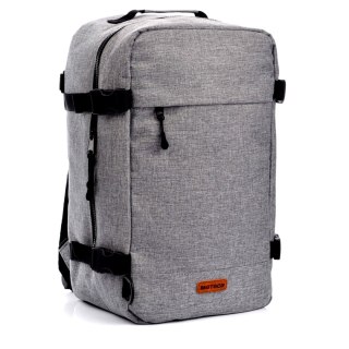 Plecak kabinowy Meteor Hermod szary melanż
