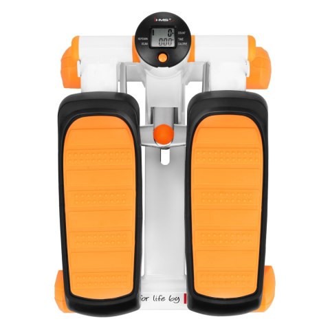 S3092 POMARAŃCZOWO-BIAŁY STEPPER PROSTY Z LINKAMI HMS