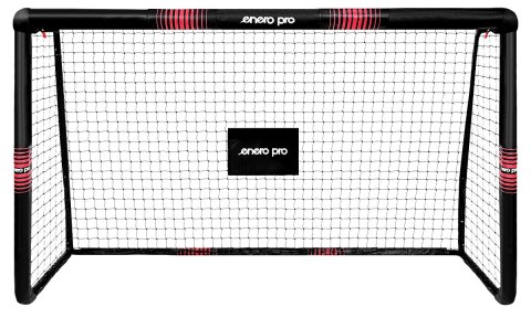 BRAMKA DO PIŁKI NOŻNEJ Z SIATKĄ 240x160x85CM + PIŁKA ENERO PRO