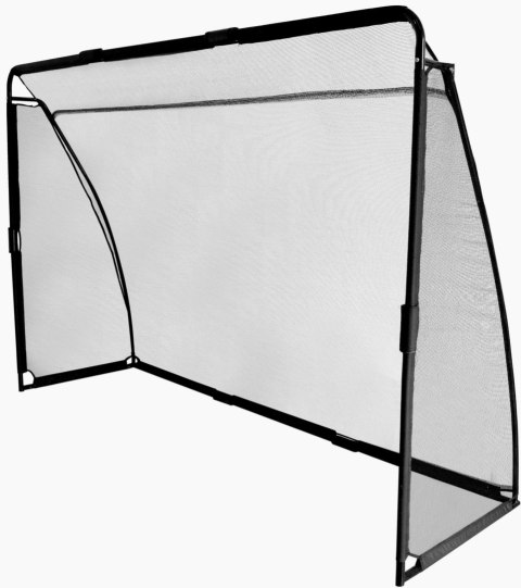 BRAMKA DO PIŁKI NOŻNEJ Z SIATKĄ I TARCZĄ STRZELECKĄ 240x160x80CM ENERO PRO