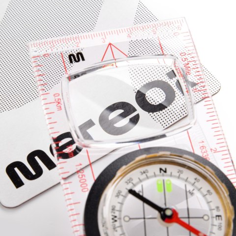 Kompas półokrągły linijka Meteor