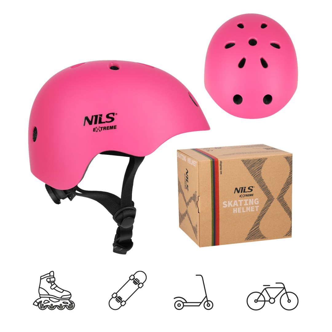 MT301 KASK R&Oacute;ŻOWY XS(48-52CM) NILS EXTREME
