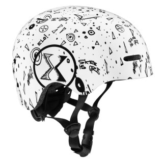 MT311 KASK BIAŁY L(58-61CM) NILS EXTREME