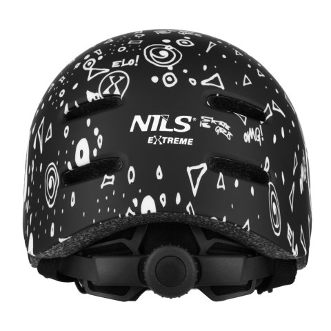 MT311 KASK CZARNY S(52-56CM) NILS EXTREME