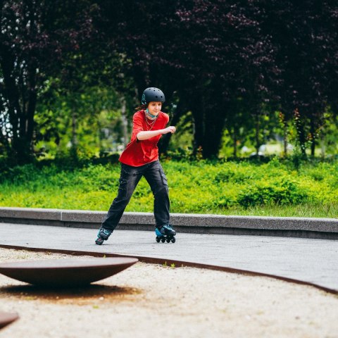 NA13810 ŁYŻWOROLKI TWIST NIEBIESKIE ROZM. S(31-34) NILS EXTREME