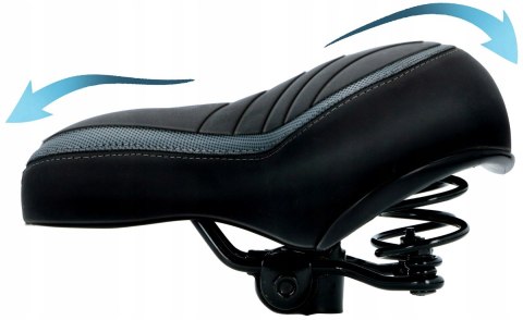 SIODŁO ROWEROWE TURYSTYCZNE MIEJSKIE NA SPRĘŻYNACH