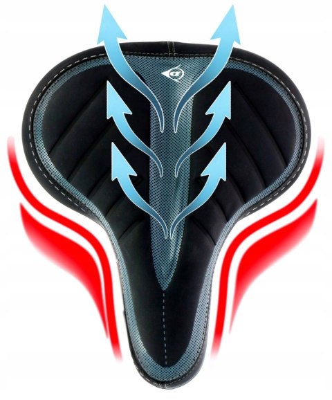 SIODŁO ROWEROWE TURYSTYCZNE MIEJSKIE NA SPRĘŻYNACH