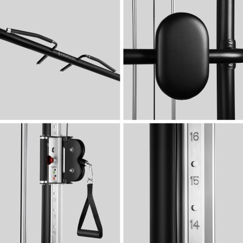 ARGOS BRAMA DO ĆWICZEŃ Z WYCIĄGIEM I STOSEM WIELOSTANOWISKOWA COMMERCIAL HMS