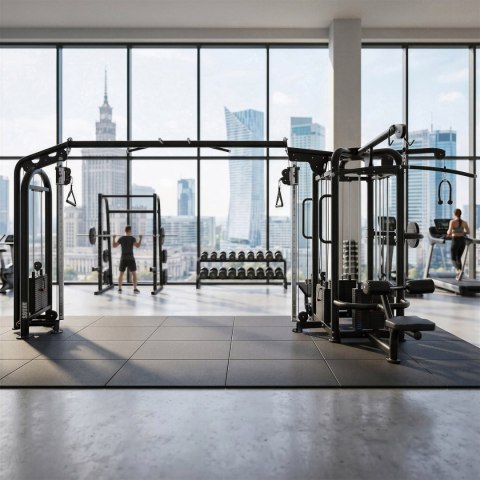 ARGOS BRAMA DO ĆWICZEŃ Z WYCIĄGIEM I STOSEM WIELOSTANOWISKOWA COMMERCIAL HMS