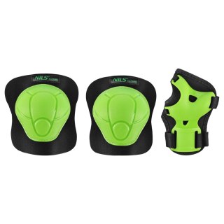 H210 ZESTAW OCHRANIACZY ZIELONY ROZM. M NILS EXTREME