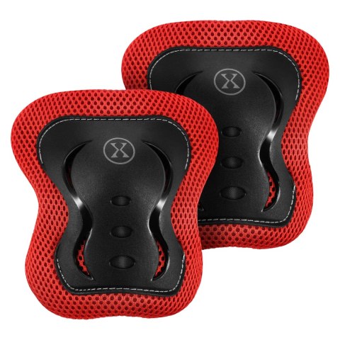 H320 ZESTAW OCHRANIACZY CZERWONY ROZM. L NILS EXTREME