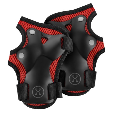 H320 ZESTAW OCHRANIACZY CZERWONY ROZM. M NILS EXTREME