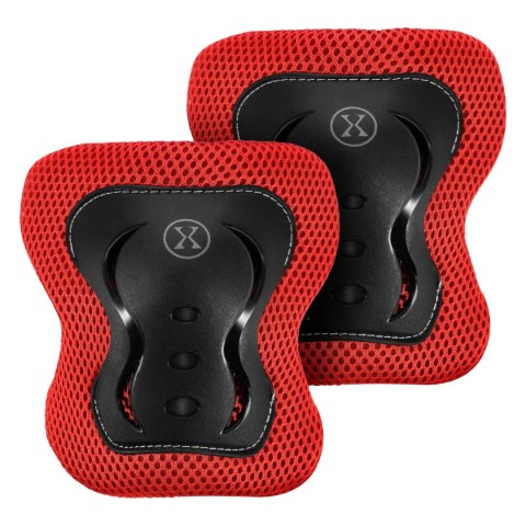 H320 ZESTAW OCHRANIACZY CZERWONY ROZM. S NILS EXTREME