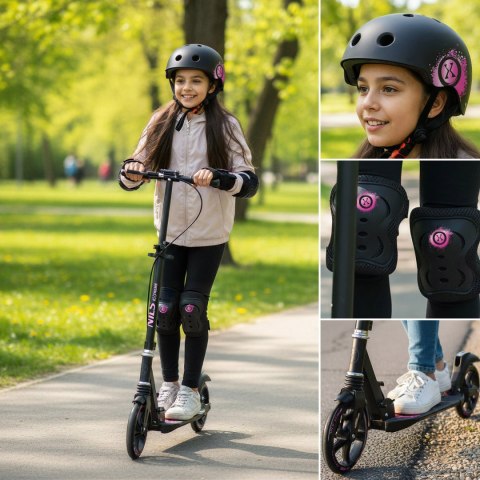 H320 ZESTAW OCHRANIACZY FLY RÓŻOWY ROZM. M NILS EXTREME