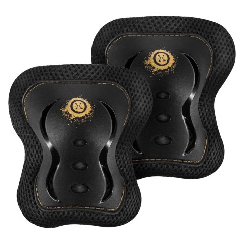 H320 ZESTAW OCHRANIACZY FLY ZŁOTY ROZM. XL NILS EXTREME