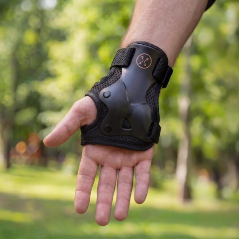 H320 ZESTAW OCHRANIACZY ZŁOTY ROZM. XL NILS EXTREME