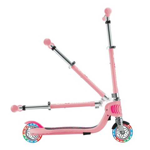 Hulajnoga FLOW FOLDABLE JUNIOR LIGHTS - Pastel Pink (870-210)