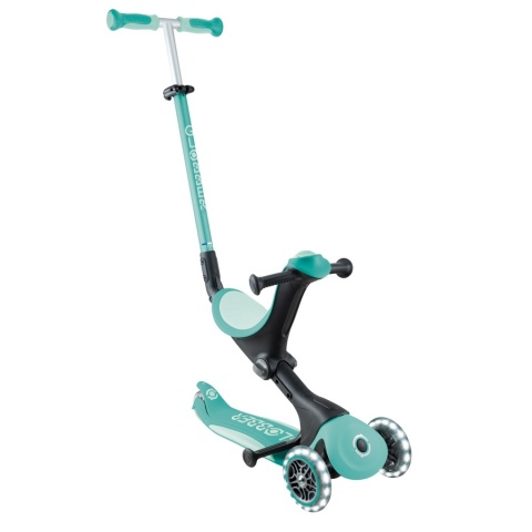 Hulajnoga trójkołowa z siedziskiem jeździk GO•UP DELUXE LIGHTS (646-706-2)