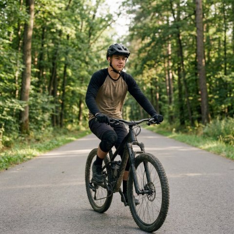 MTW101 KASK CZARNY FULL FACE M(56-58CM) NILS EXTREME