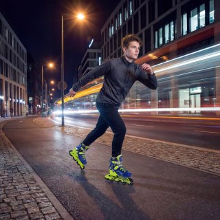 NA1055 ŁYŻWOROLKI BLAZE GRANATOWE ROZM. L(39-42) NILS EXTREME