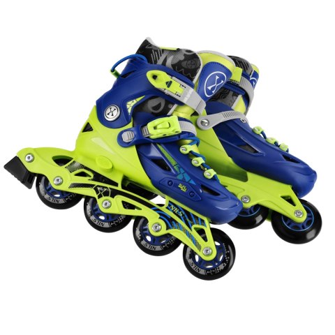 NA1055 ŁYŻWOROLKI BLAZE GRANATOWE ROZM. L(39-42) NILS EXTREME